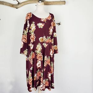 Ryan whythe floral boho dress